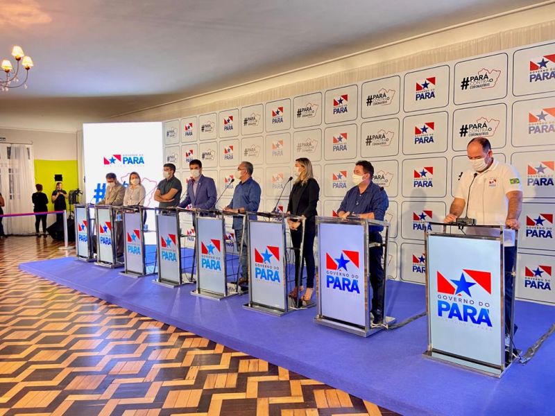 Pronunciamento aconteceu na sede do Governo Estadual 