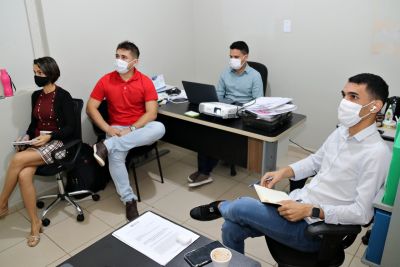notícia: Prefeitura de Benevides debate estratégias voltadas para novos negócios em parceria com a CODEC