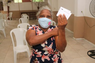 notícia: Benevides inicia vacinação para  pessoas acima de 45 anos sem comorbidades nesta segunda feira (21)