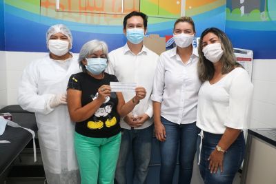 notícia: Benevides começa a vacinação contra a Covid