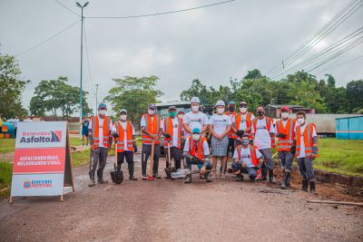 notícia: Programa BENEVIDES ASFALTA vai melhorar as ruas do município