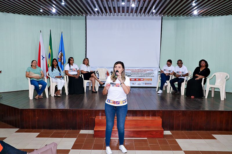 CONFERÊNCIA MUNICIPAL DE EDUCAÇÃO CONFEBEM <div class='credito_fotos'>Foto: Márcio Souza &nbsp;&nbsp;|&nbsp;&nbsp; <a href='/midias/2023/originais/7706_e3097a54-0aaa-4ad6-418e-42b7535b2de0.jpg' download><i class='fa-solid fa-download'></i> Download</a></div>