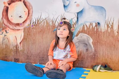 notícia: Alunos da Educação Infantil da Rede Municipal iniciaram as aulas nesta segunda-feira, 13