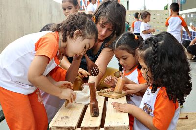 notícia: A relação das crianças com a Natureza como método de aprendizado na Rede Municipal de Ensino de Benevides