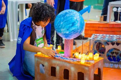 notícia: Alunos da Rede Municipal apresentam projetos científicos na Culminância do Pet Robótica e Maker Camp, no IFPA