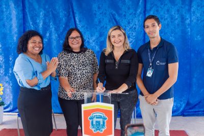 notícia: Comunidade escolar de Benevides ganhará mais uma unidade totalmente requalificada