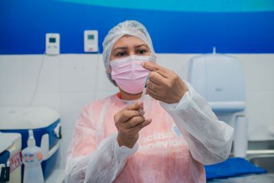 notícia: Benevides inicia vacinação Bivalente contra Covid