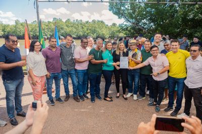 notícia: Prefeitura de Benevides assina ordem de serviço para revitalização da orla de Santa Maria