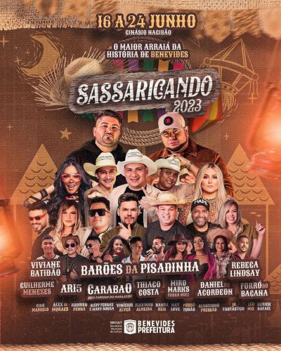 notícia: Sassaricando 2023: O maior arraiá da história de Benevides!