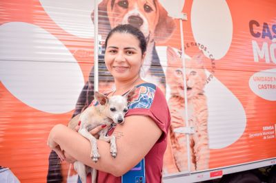 notícia: Prefeitura de Benevides realiza PetDay para anunciar os serviços do Castramóvel
