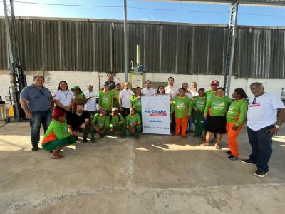 notícia: RECICLABEN é beneficiada com investimento do Programa Pró-Catadores
