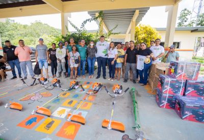 notícia: Parceria entre Governo Estadual e Prefeitura de Benevides impulsiona Agricultura Familiar