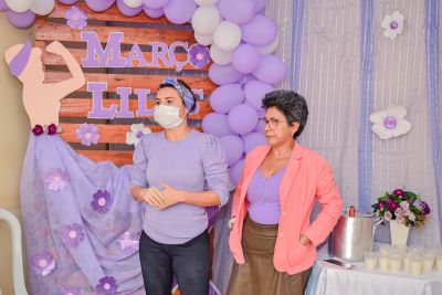 galeria: MARÇO LILÁS - CENTRO DE SAÚDE DA MULHER E DA CRIANÇA