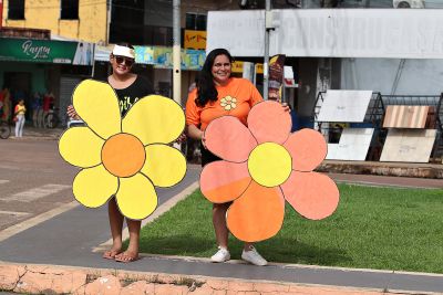galeria: Panfletagem no Centro comercial