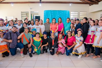 notícia: Prefeitura de Benevides assina ordem de serviço de reforma e adequação da UMEI Melquíades de Lima 