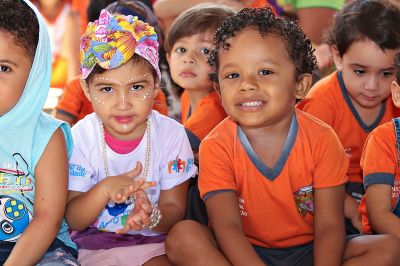 notícia: Culminância do projeto antirracista acontece no CMEI Berço da Liberdade 