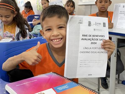 notícia: Alunos da Rede Municipal de Benevides realizam II Avaliação Formativa de 2024