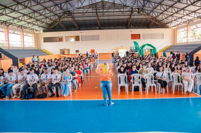 notícia: Aulão Multidisciplinar em Benevides destaca a importância das datas da abolição da escravatura