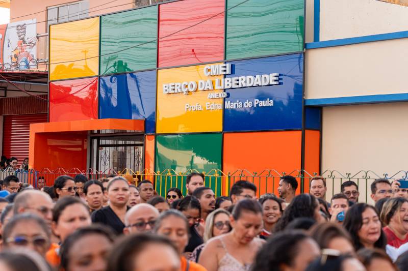 O futuro da educação em Benevides: A creche Berço da Liberdade com seu novo anexo representa o compromisso da gestão municipal em garantir um futuro melhor para as crianças.