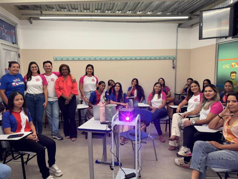 A Secretaria Municipal da Juventude, a Usina da Paz e a DRE Benevides se unem para fortalecer a juventude de Benevides por meio da informação e do acolhimento.