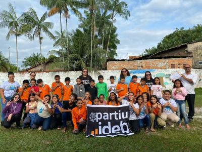 notícia: Por meio do projeto #PartiuIdeb, alunos do 5º ano realizam Teste de Monitoramento da Aprendizagem (TMA) 