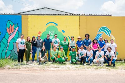 notícia: Benevides Recicla chega ao 1º Condomínio e mobiliza quase 100 Famílias em prol da Coleta Seletiva