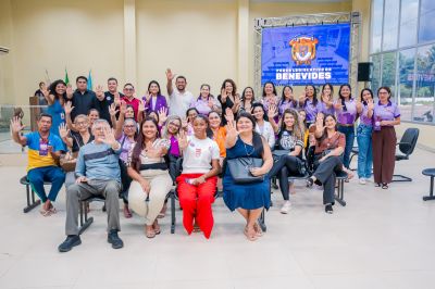 notícia: Programação do Agosto Lilás em Benevides começou com roda de conversa