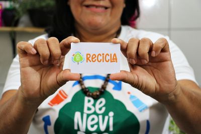 notícia: Programa Benevides Recicla inaugura loja no mercado central de Benevides