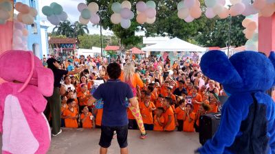 notícia: Muita alegria e animação na Semana das Crianças da Rede Municipal de Ensino de Benevides 
