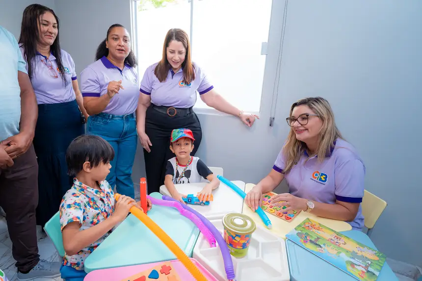 O olhar carinhoso da gestão que abraça as famílias atípicas. Isso é cuidar de verdade.