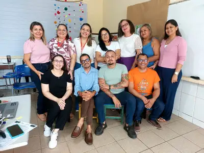 notícia: Formação EMTEMPO:  Conteúdos de Ciências Humanas e da Natureza nas Formações Continuadas para os professores das Escolas Em Tempo Integral