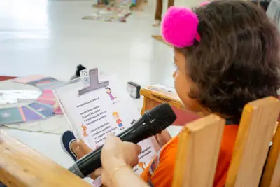notícia: Profissionais da Educação participam do lançamento do Programa Leitura e Escrita na Educação Infantil 