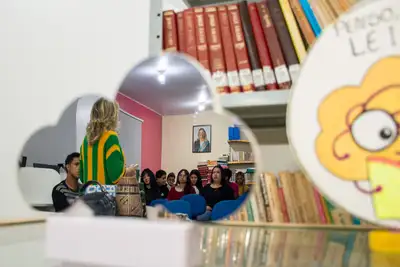 galeria:  PROGRAMAÇÃO LITERÁRIA - SEMJUV