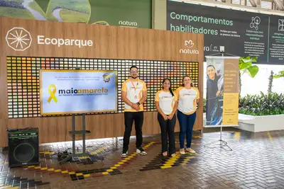 galeria: MAIO AMARELO NA EMPRESA NATURA