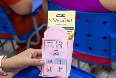 galeria: PROJETO DESACELERAR PARA TER SAÚDE